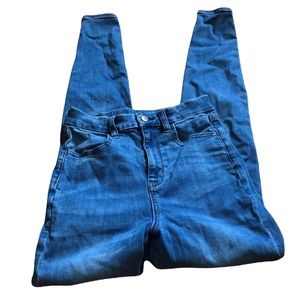 American Eagle curvy highest rise jeggings jeans